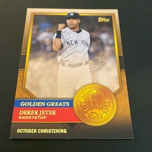 Topps Golden Greats Derek Jeter Card